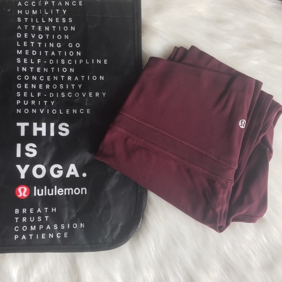 Lululemon original align Bordeaux